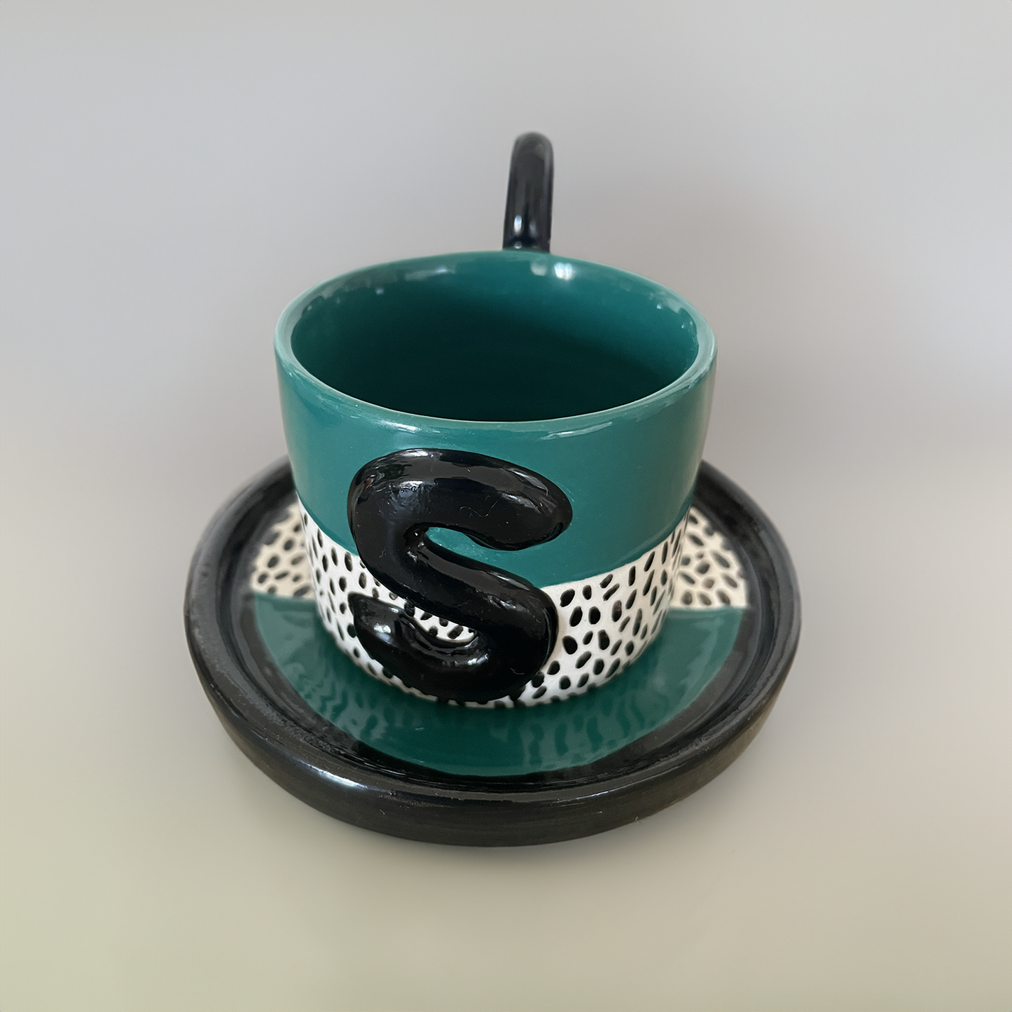 Customizable Espresso Cup with Saucer (140 ml / 4.7 oz)