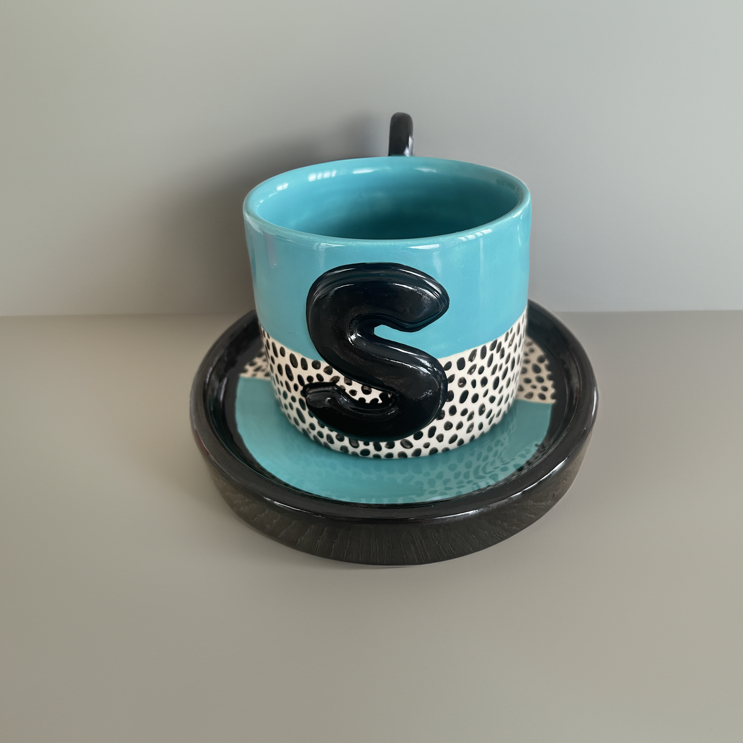 Customizable Espresso Cup with Saucer (140 ml / 4.7 oz)